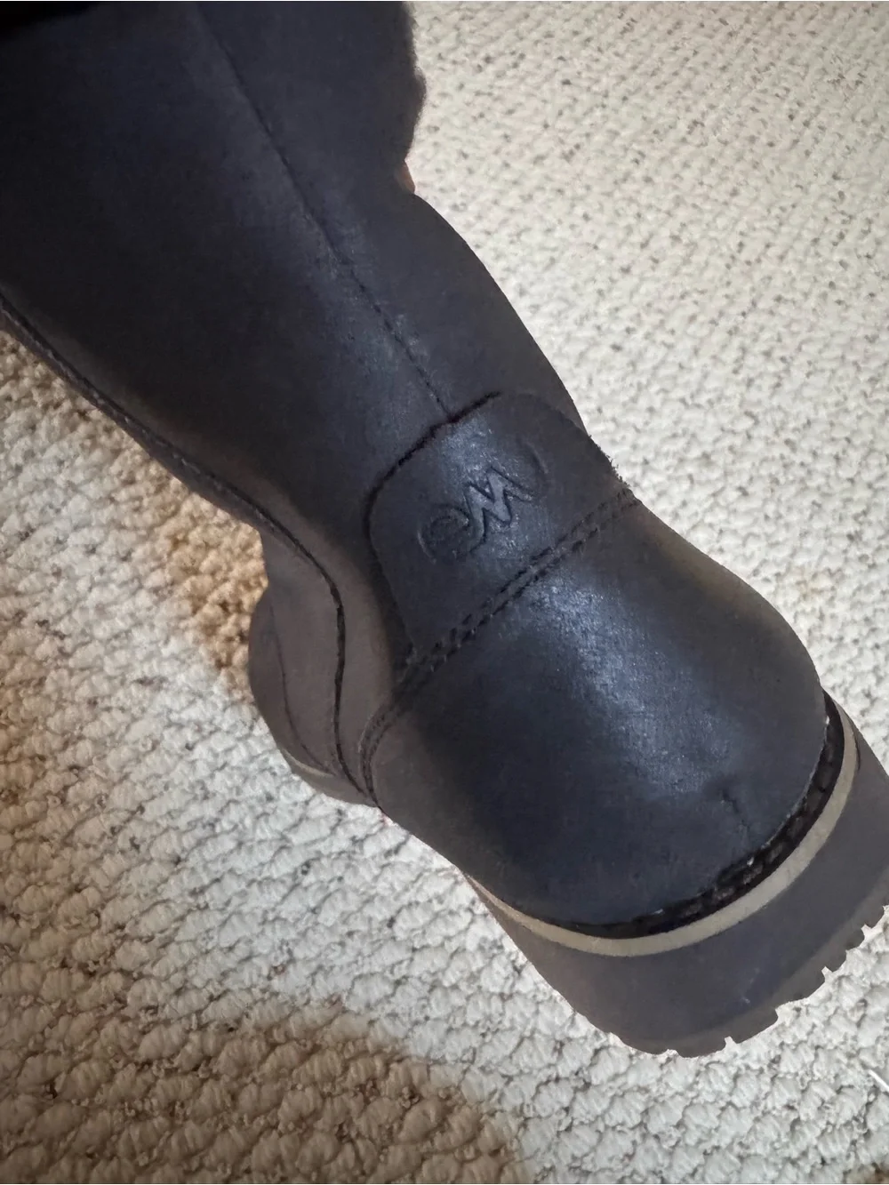 Emu Women's Dark Brown Suede Lambswool Fur Lined Winter Boots